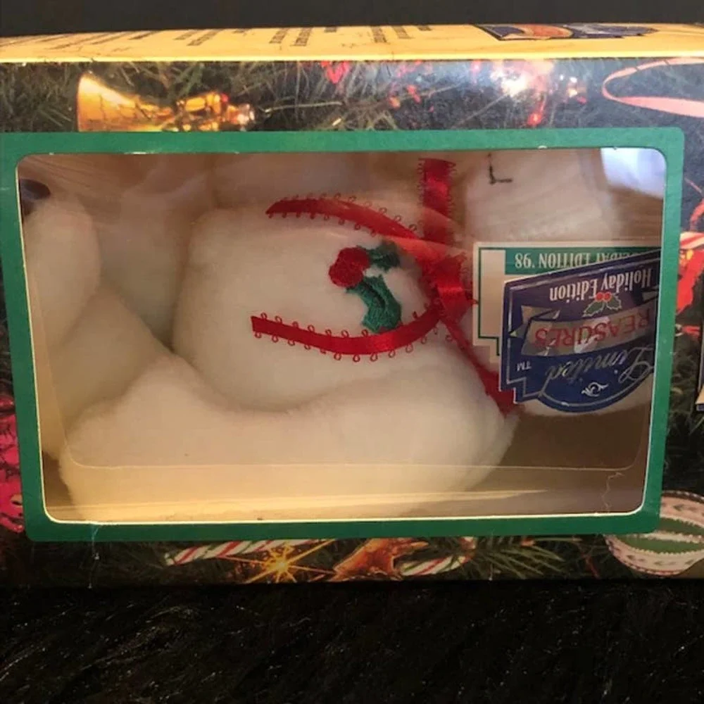 Heavenly Holly Vintage Limited Treasures 1998 Holiday Edition Bears~~RETIRED~IOB